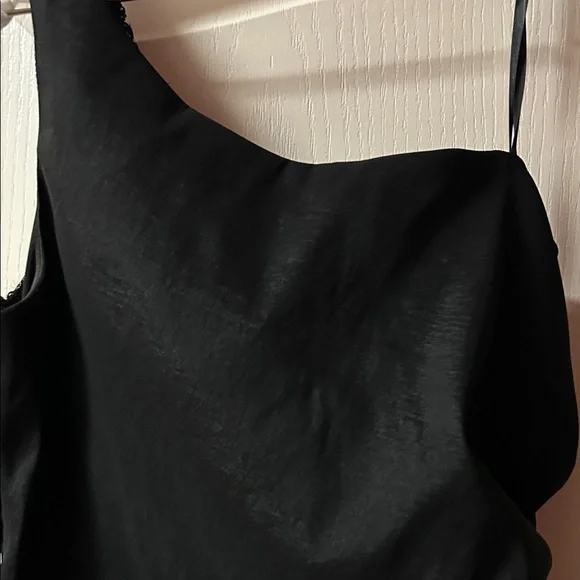 Xscape Black One Shoulder Dress - Picture 1 of 7